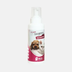 Dry Foam Shampoo with Keratin for Pets 520ml