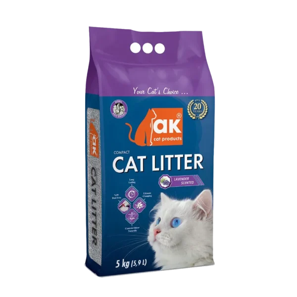 AK CAT  LAVANDER 5 kg