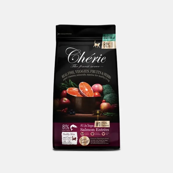 Chérie Dry Food Salmon 2k